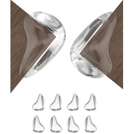 Twistshake 8 Pack Baby Corner Protectors | Furniture Corner Protectors and Edge Protectors Bumpers for Table Edges and Sharp Corners