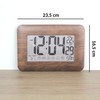 Digital Clock Alarm Clock, Radio-Controlled with Touch Screen – Calendar