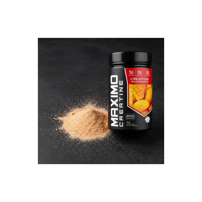 Creatina Monohidratada Maximo Protein 1kg 200 Porciones