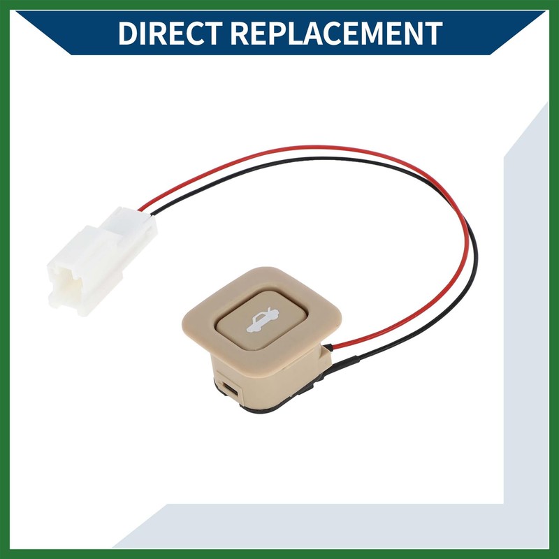 Motoforti No.935552H0004W Trunk Lid Lock Release Push Button Handle Switch
