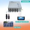 GXELZK Hardcover 6 Strings Solar Combiner Box 80A DC Main