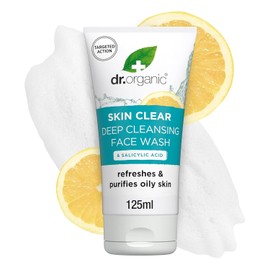 Dr Organic SkinClear Deep Pore Cleansing Face Wash 125ml