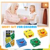 Wooden Cube Puzzle Toy, Puzzle Building Cube Faces, 16 Puzzle