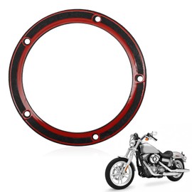 CmeRto 5 Holes Motorcycle Twin Cam Derby Clutch Cover Gasket Compatible with Harley Touring Dyna Electra Glide Softail Fatboy FXD 1999-2016 25416-99X (1 pcs)