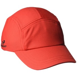 Headsweats Performance Race/Running/Outdoor Sports Hat, Race Hat Red, One Size