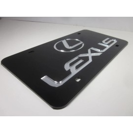 Accessories Plus LEXUS Acrlic Mirror License Plate Auto Tag nice