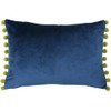Riva Paoletti Fiesta Rectangular Cushion Cover - Indigo Blue -