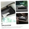 KOMBIUDA Car Visor Tissue Holder PU Leather Napkin Box Case