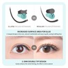 Eyelash Extensions, Ellipse Flat Eyelashes, Matte Black, Single Eyelashes for