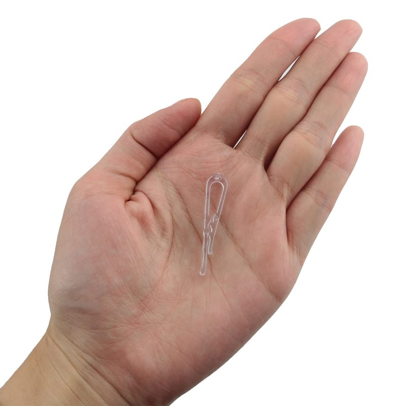 U Shape Shirt Clip ZCZQC 200PCS U Shape Clear Durable