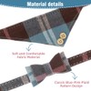 EXPAWLORER Dog Collar and Lead Set - Classic Checked Bow