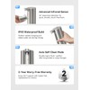 SUNLY Automatic Foam Soap Dispenser, 0.2s Fast Sensor, USB-C Rechargeable,