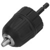 3/8-24UNF Keyless Drill Chuck 0.8-10mm + 1/4 Hex Head 3/8