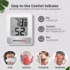 ThermoPro TP49 3 Pieces Digital Hygrometer Indoor Thermometer Humidity Meter