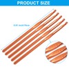 Cionyce 6 Pack Aluminum Crochet Hook 5.5mm US Size I