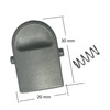 Lower Hose clip latch Kit 410122001 440001655 303832001 For Hoover