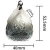 Crystal Orgone Godness Glazed Amulet, White Tara Manjushri Buddha Guanyin