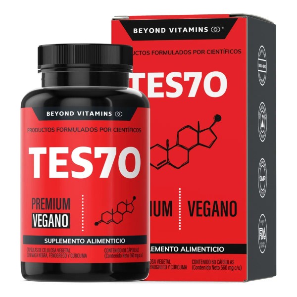 Testo Vitaminas Hombres Maca Negra Peruana, Fenogreco, Creatina, Arginina, Crcuma