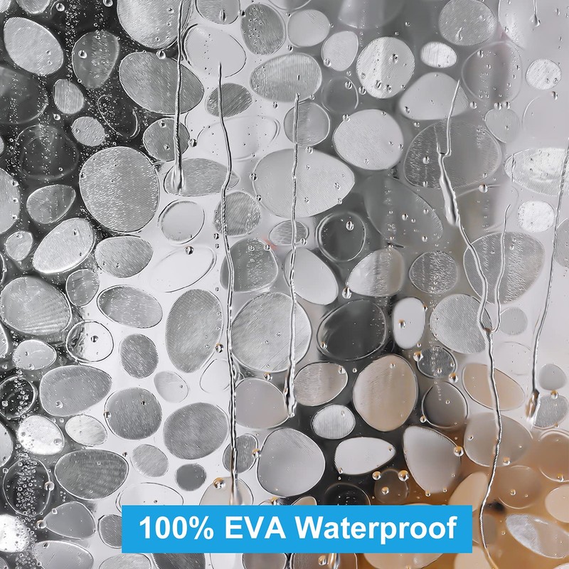 UFRIDAY Extra Long Shower Curtain Liner 72x86 Inch,EVA Plastic Waterproof