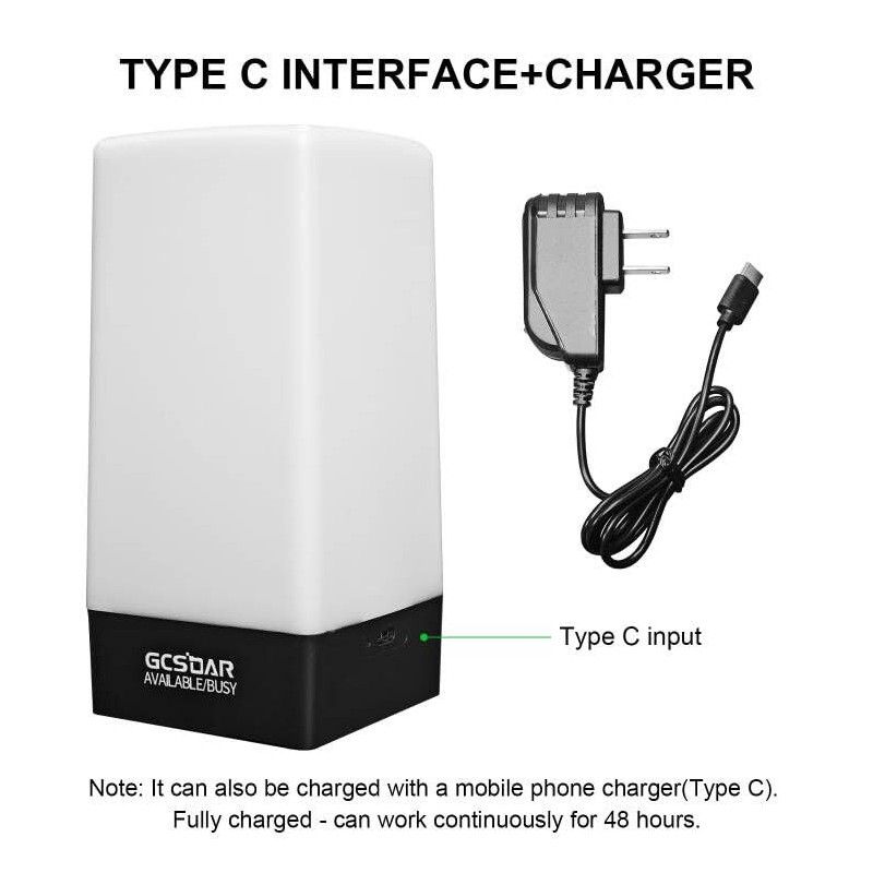 GCSOAR Busy Light for Office Use Do Not Disturb and