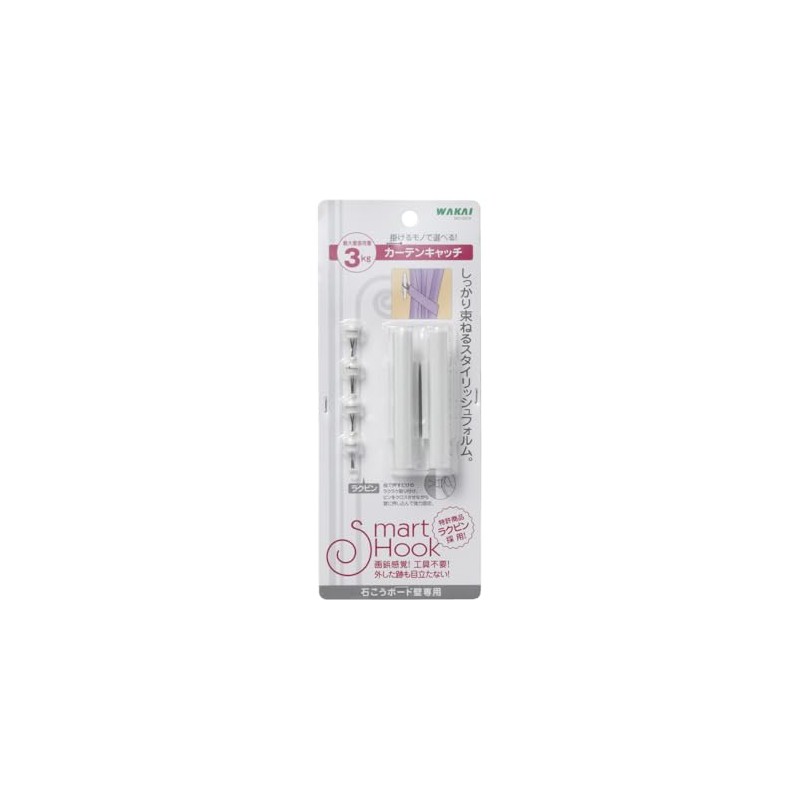 WAKAI Curtain Catch for Gypsum Board (Pack of 2)