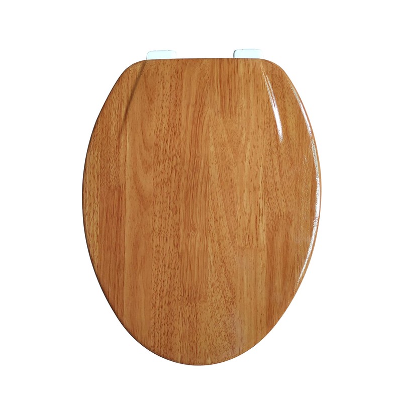 J&V Textiles Elongated Toilet Seat With Easy Clean & Change