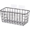 2 Set Adhesive Hanging Wall Basket Inside Cabinet Door Organizer,Wall