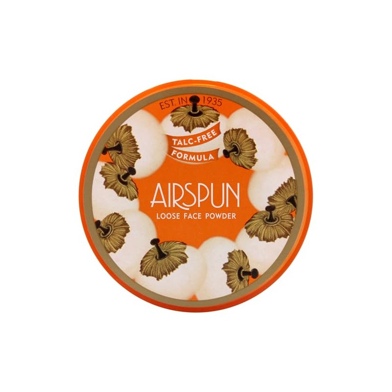 Airspun - Polvo facial Coty, translúcido, extra cobertura, 2.3 oz