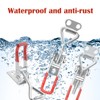 Pinsheng Toggle Clasp, Pack of 4, 100 kg Holding Capacity,