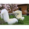 Bayern Fell Lambskin Champagne 120-130 cm Real Merino Sheepskin Cuddly