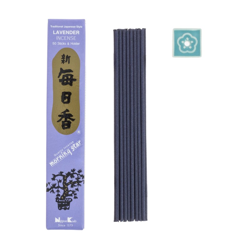 Nippon Kodo Co. Set of 50 Lavender Incense Sticks -