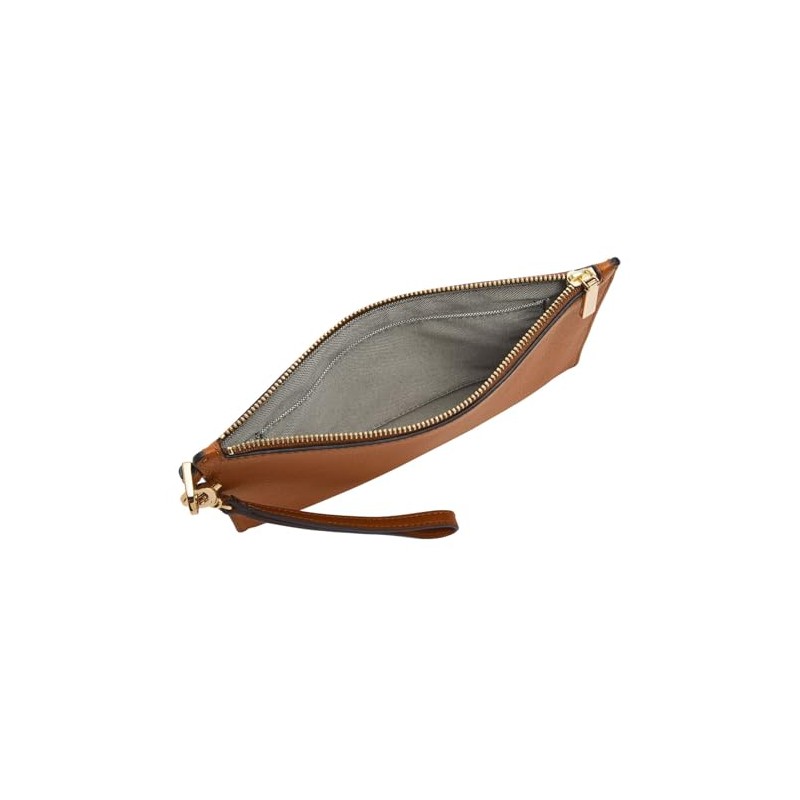 Fossil Women's Gift Wristlet, Saddle.