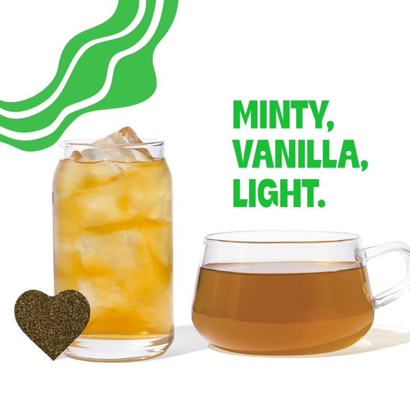 Tea Drops 30 Bulk Pack Organic Peppermint Bagless Tea -