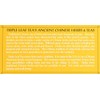 Triple Leaf Tea Chinese Medicinal Detox Triple Leaf Tea Bag,