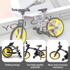 arrderly 2-Piece Bicycle Model, Mini Bicycle, Creative Simulation Model, Desktop