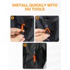 Zipper Pull Replacement Kit, 20Pcs Tool-Free Zipper Extender with Durable