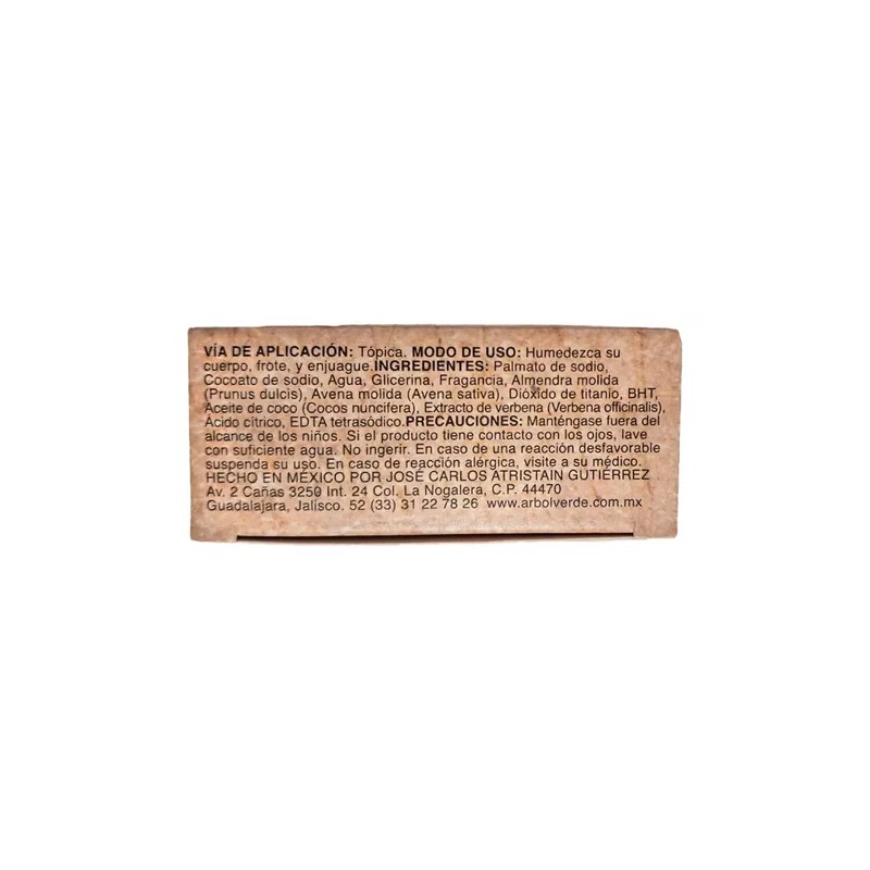 Jabón Hidratante Vegano Corporal Aclarante Antioxidante 100g