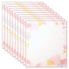 Midori 33115006 Colored Paper Glitter Heart Pattern Set of 10