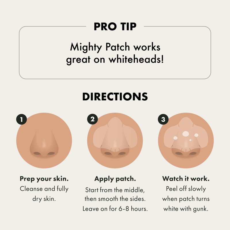 Hero Cosmetics Mighty Patch Nose Patch - Hydrocolloid Acne Pimple