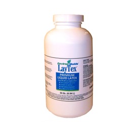 EnvironMolds LayTex Liquid Latex Mold Making Rubber, 32-oz. - Quality, Flexible, Detailed Reproductions for Plaster and Concrete