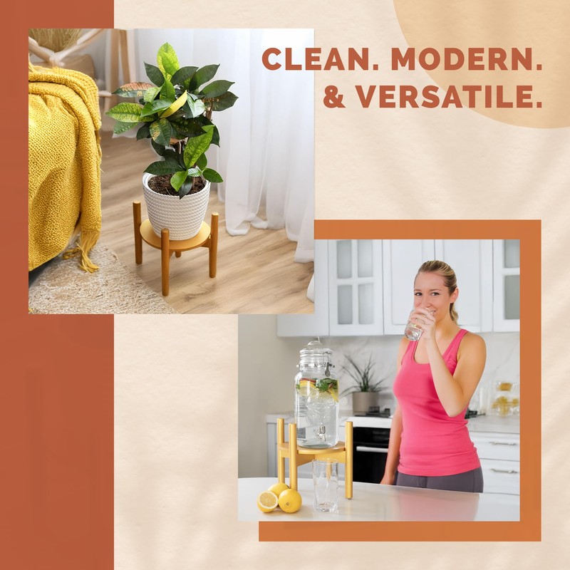 M MERYOTSA M Water Dispenser Stand – Sturdy & Stable