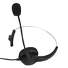 Call Center Headset Mono Noise Cancelling Dual 3.5mm Plug Computer