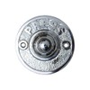 Vintage Door Bell Push Button 'Press' Round Chrome Plated 60mm