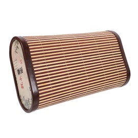 VICASKY Bamboo Woven Cooling Pillow Breathable Bamboo Neck Cushion for Summer Comfort for Steam Rooms and Household Use Designed for Optimal Lumbar Support and Relaxation