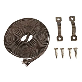 Fukuikinzokukogei Frame Hanging String and Hardware Set Flat String Set 7mm 2m Brown F-0139