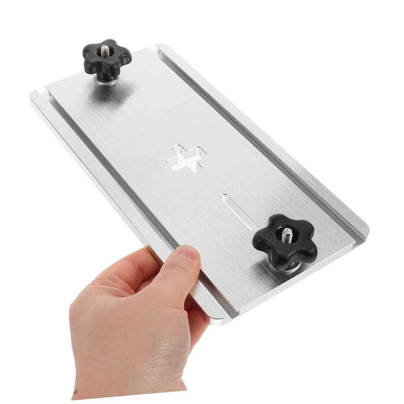 SHINEOFI Electric Jigsaw Insert Plate Aluminum Alloy Handheld Electric Saw