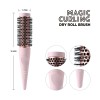 F3 Systems Magic Curling Dry Roll Hair Brush, Cut Drying