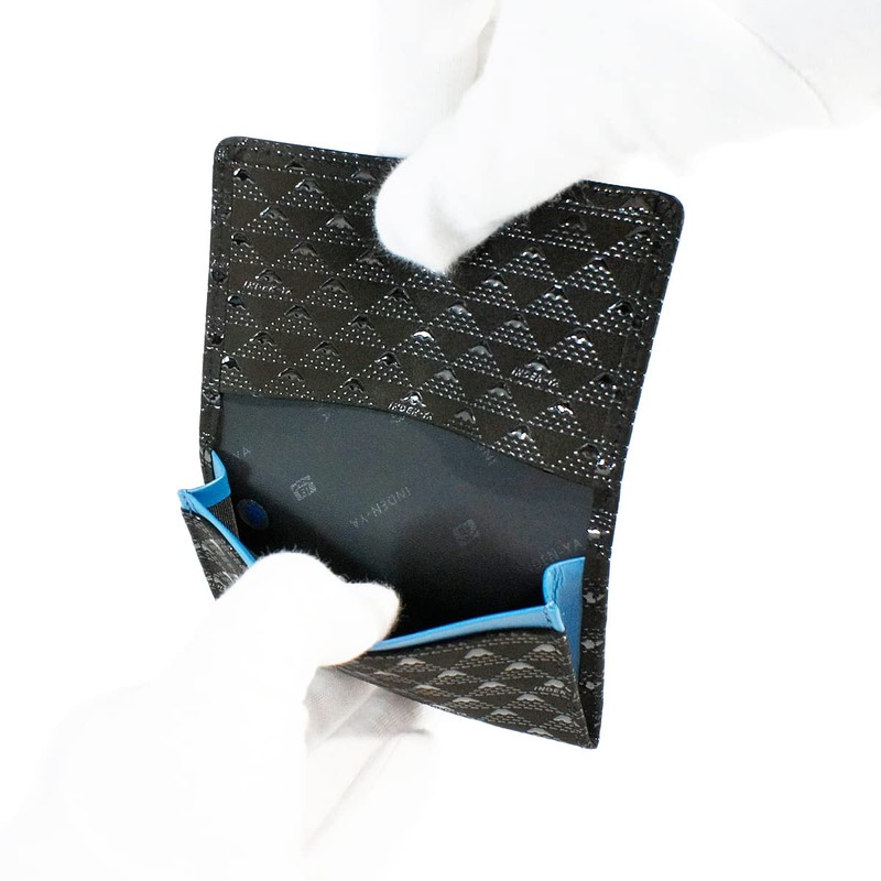 Indenya 2804-01 Business Card Holder, Large Capacity, Deer Leather, Takane,