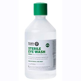 St John Ambulance 500ml Eye Wash Bottle