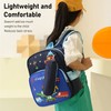 Kids Backpack Adjustable Shoulder Strap Lightweight Cartoon Car Children School